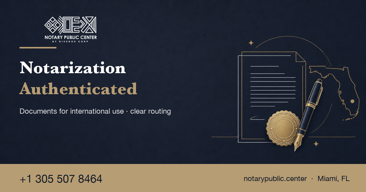 notarization authenticated
