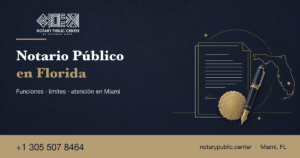 notario publico en Florida