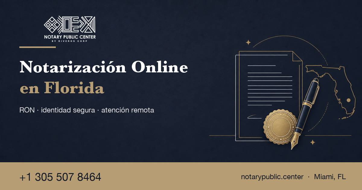 notarización online