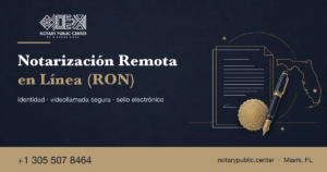 notarización remota