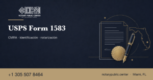 USPS Form 1583