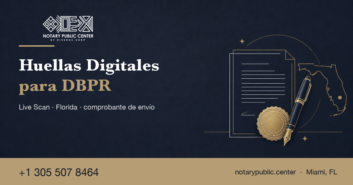 huellas DBPR
